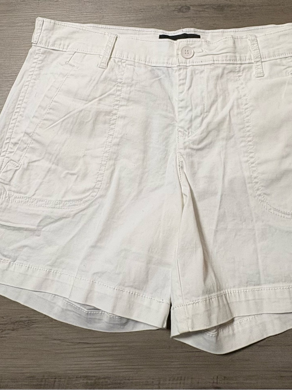 Calvin Klein White Women's Casual Cotton Shorts size 4